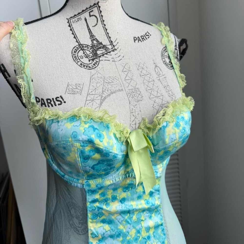 Y2K lasenza corset bustier top